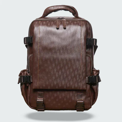 Men's Travel Backpack Premium Leather