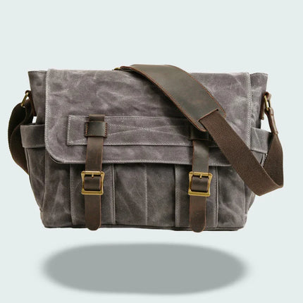 Men's Canvas Messenger Bag
