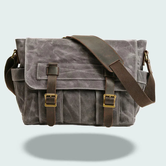 Men's Canvas Messenger Bag