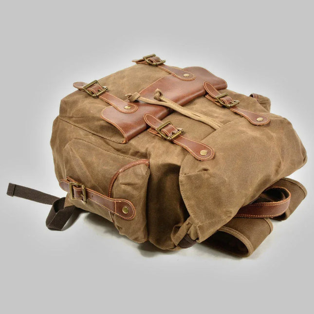 Men's Vintage Canvas Adventure Backpack