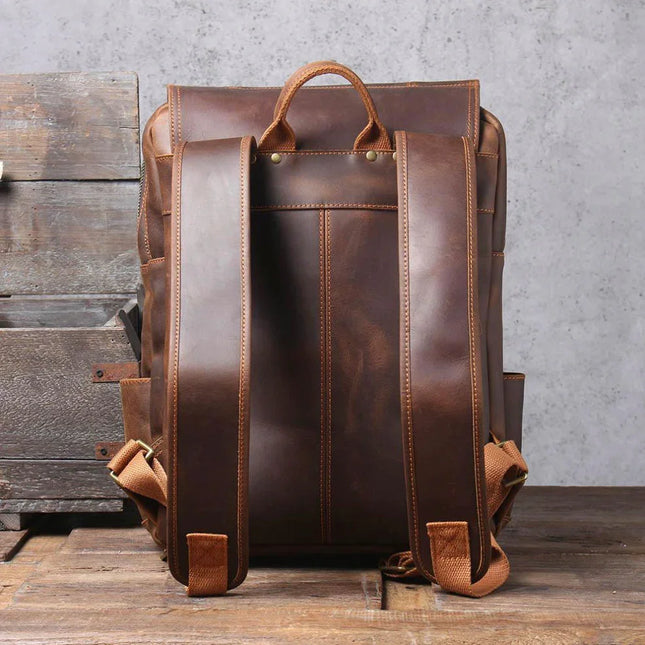 Men's Leather Rucksack Timeless Design