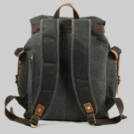 Men's Vintage Canvas Adventure Backpack