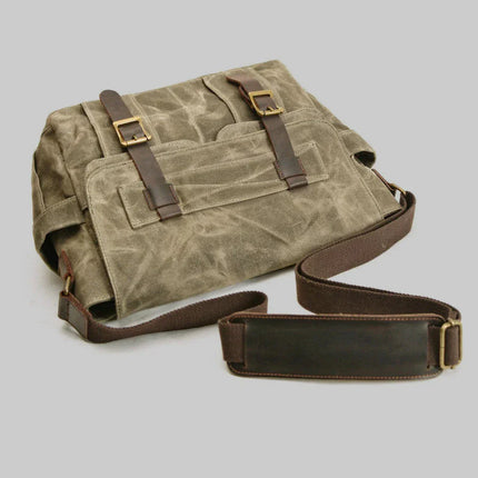 Men's Canvas Messenger Bag