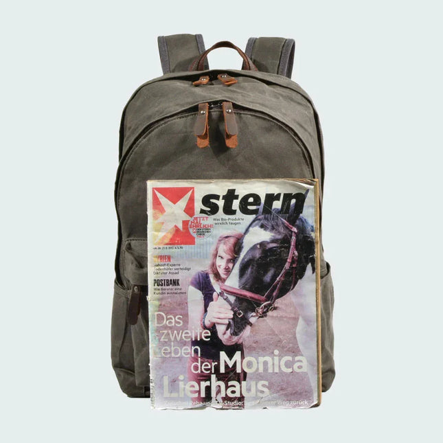 Men's Waterproof Canvas Backpack
