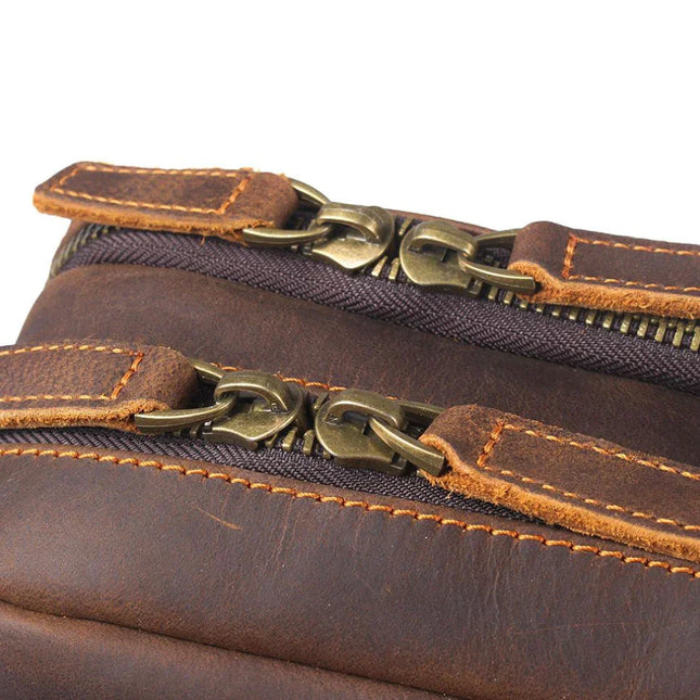 Men's Leather Rucksack Timeless Design