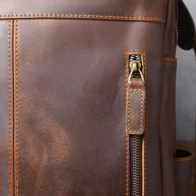 Men's Leather Rucksack Timeless Design