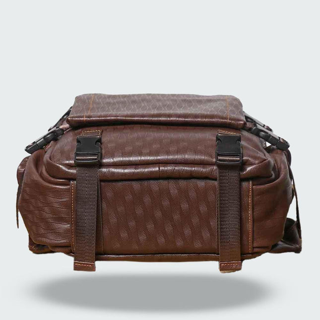 Men's Travel Backpack Premium Leather