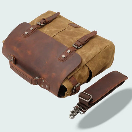 Men's Canvas Messenger Bag Retro Style