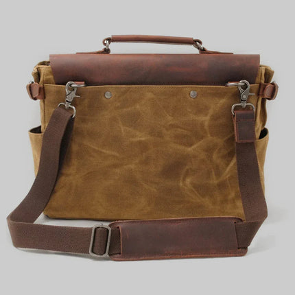 Men's Canvas Messenger Bag Retro Style