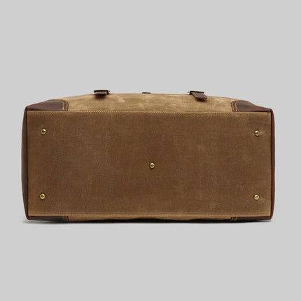 Men's Leather Duffle Bag Sophisticated Design