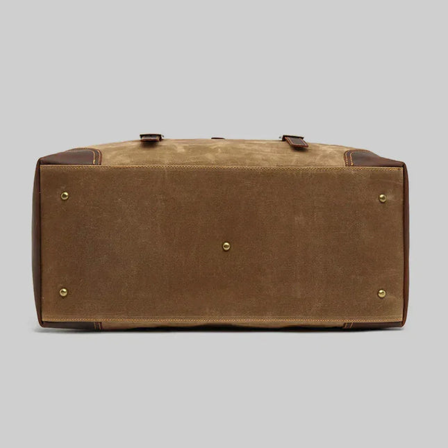 Men's Leather Duffle Bag Sophisticated Design