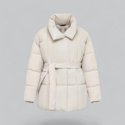 Women's Winter Jacket Belted Style