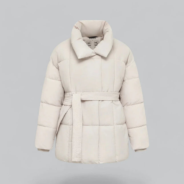 Women's Winter Jacket Belted Style