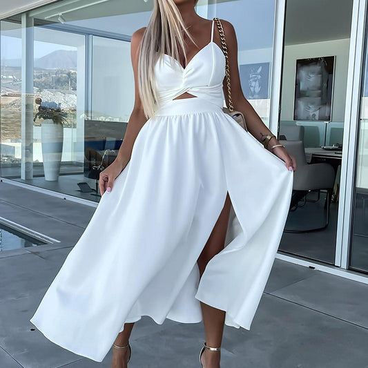 Women's Midi Dress Luxurious Fabric