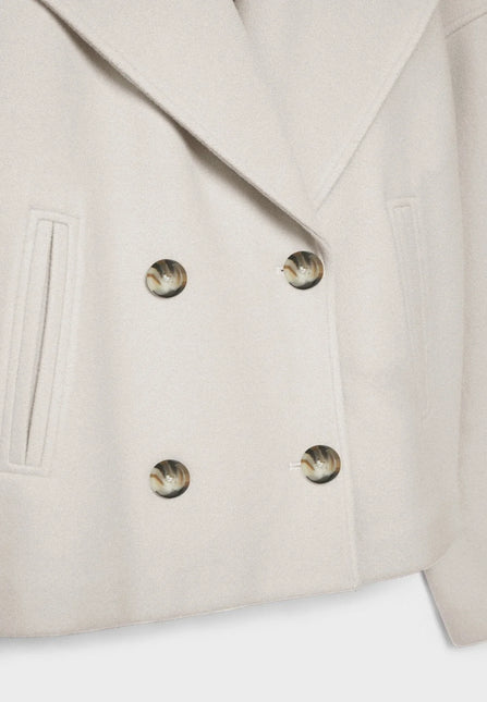 Women's Short Double-Breasted Blazer