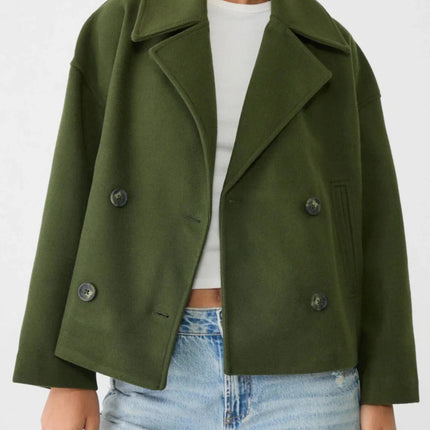 Women's Short Double-Breasted Blazer