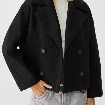 Women's Short Double-Breasted Blazer