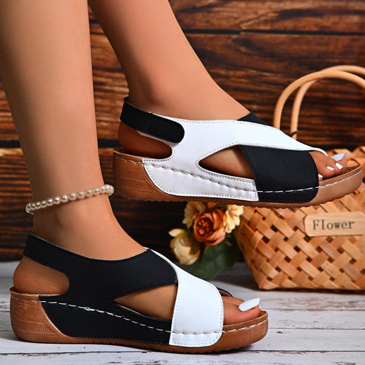 Women's Open Toe Sandals Leather