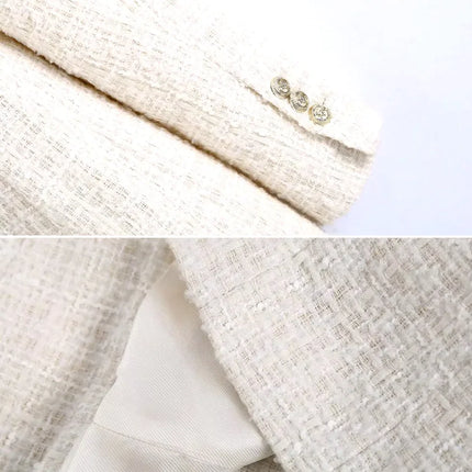 Women's Blazer Tweed Style