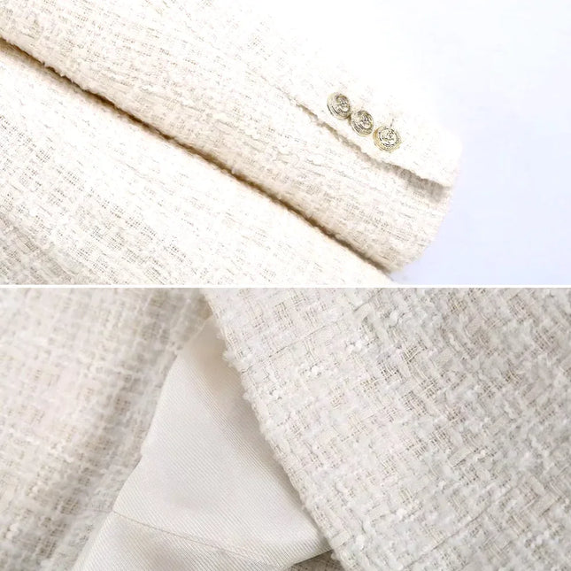 Women's Blazer Tweed Style