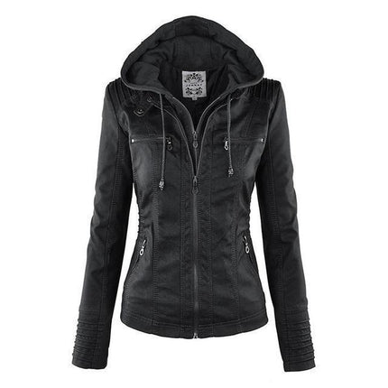Women's Gothic Jacket Faux Leather