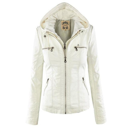 Women's Gothic Jacket Faux Leather