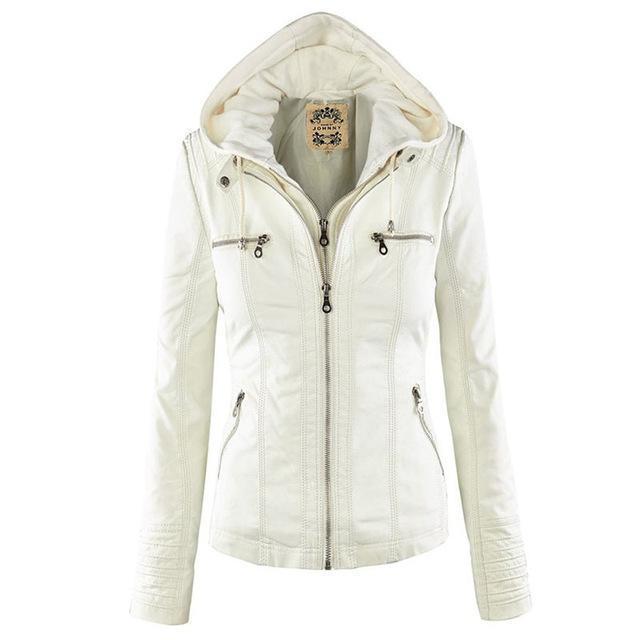 Women's Gothic Jacket Faux Leather