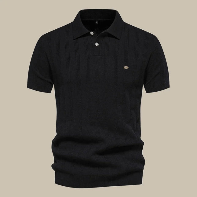 Men's Short Sleeve Polo Shirt Stylish Design