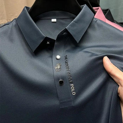 Men's Polo Shirt Wrinkle-Free