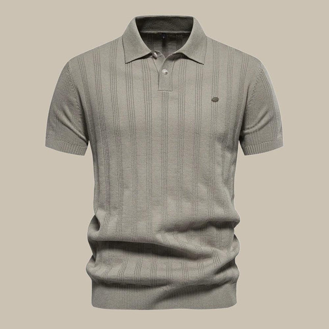 Men's Short Sleeve Polo Shirt Stylish Design
