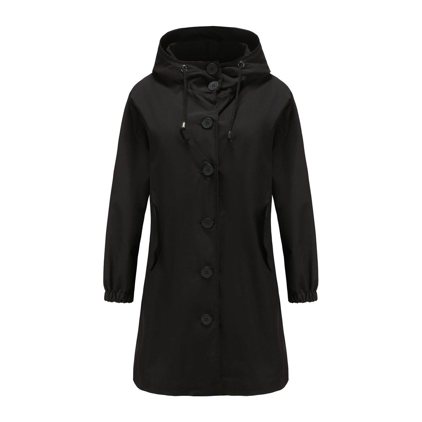 Women's Lightweight Waterproof Hooded Rain Jacket
