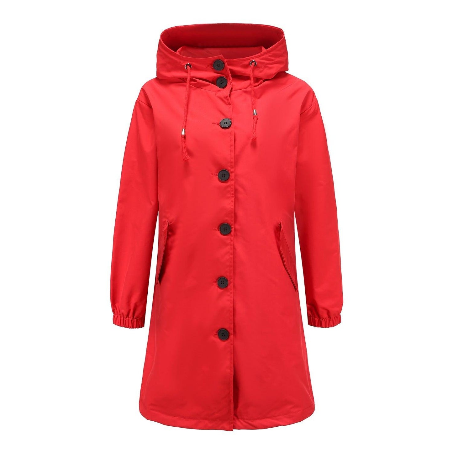 Women's Lightweight Waterproof Hooded Rain Jacket