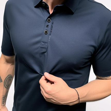 Men's Polo Shirt Wrinkle-Free