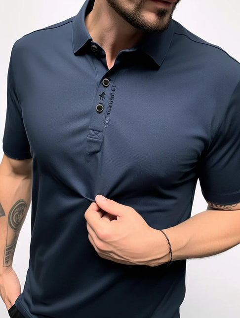 Men's Polo Shirt Wrinkle-Free